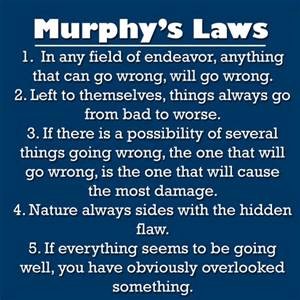 murphys laws