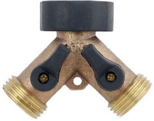 y-faucet connector